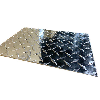 1050 1060 1200 3004 3003 5005 5052 5083 6061 7075 H24 Orange Peel Pattern nga Aluminium Checker Plate Diamond Stucco Aluminium Embossed Sheet 