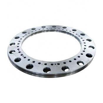 ASME B16.5 ANSI A105 Yellow Golden Forged Steel Flange 